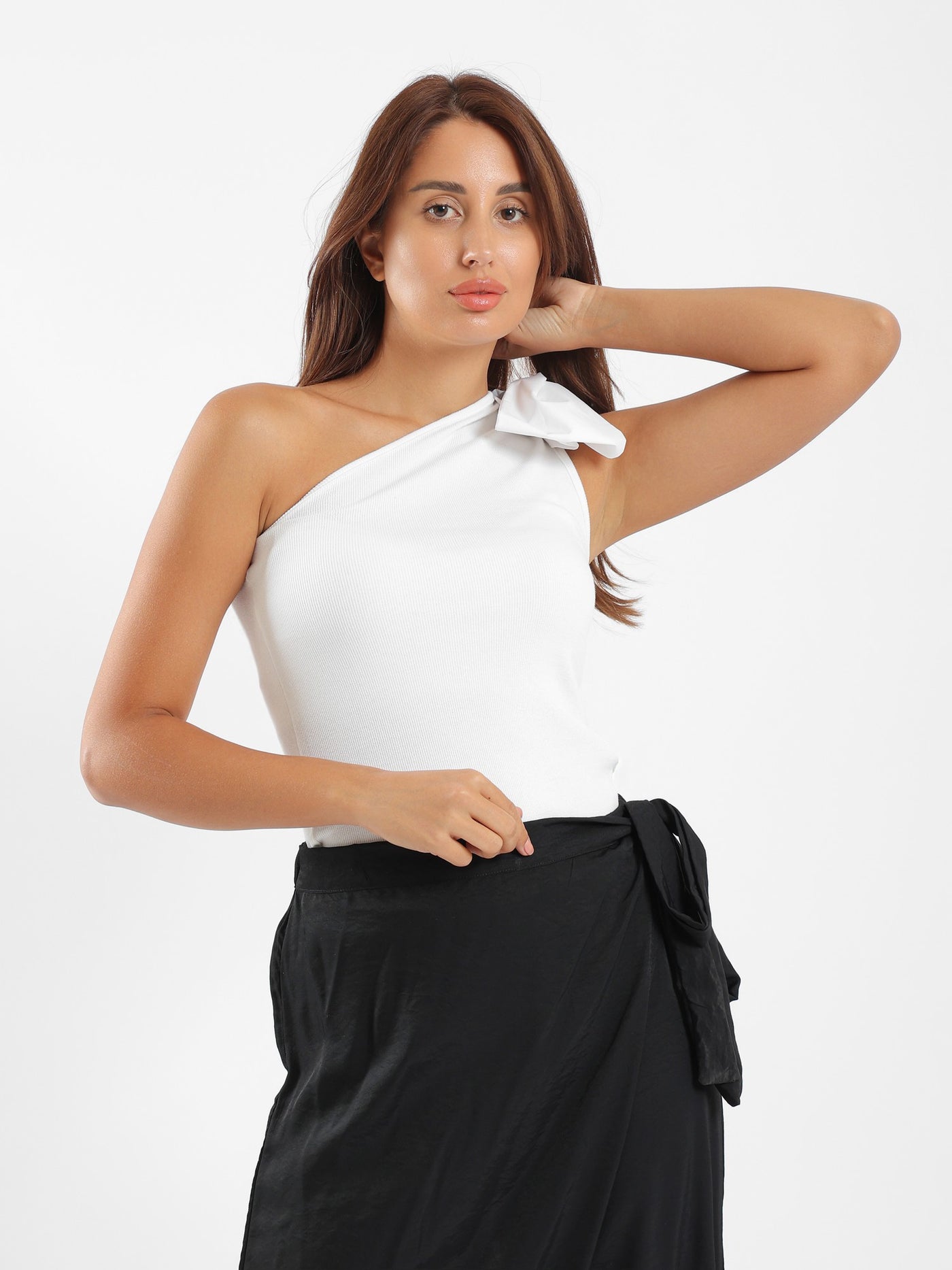 Top - One Shoulder - With Bow