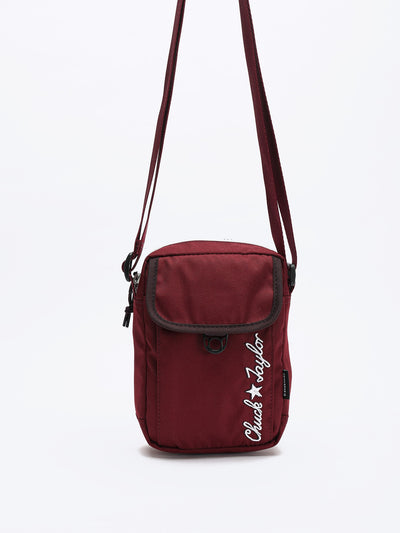 Unisex Crossbody Bag - Embroidered "Chuck Taylor"