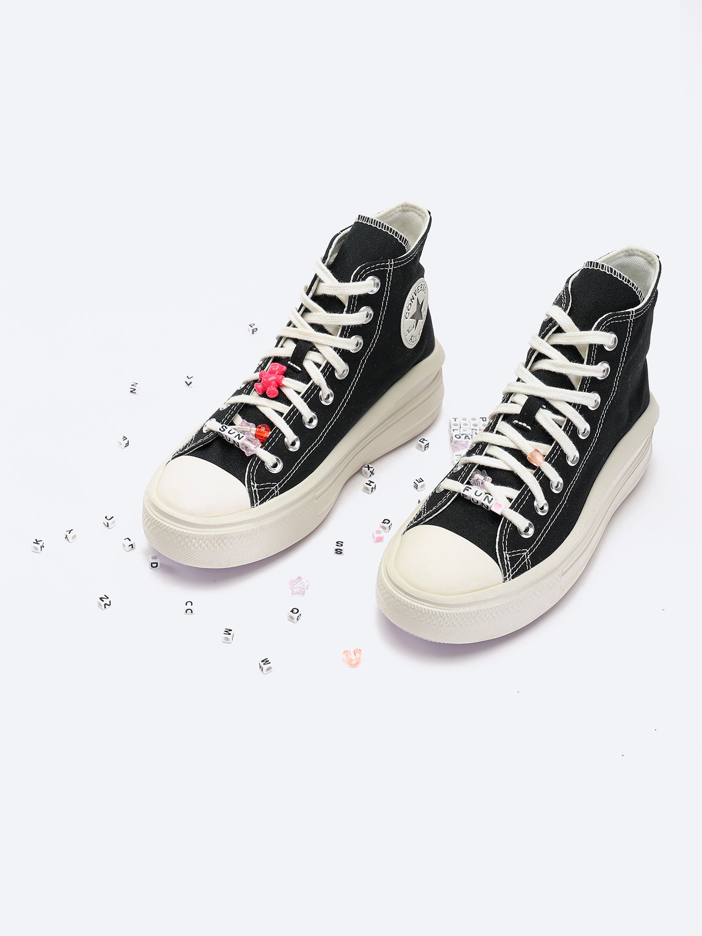 Sneakers - Chuck Taylor All Star Move - Platform DIY Beads