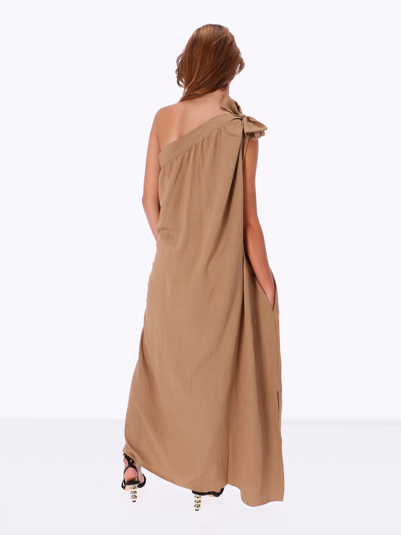 Leocansa Womens Linen Dress