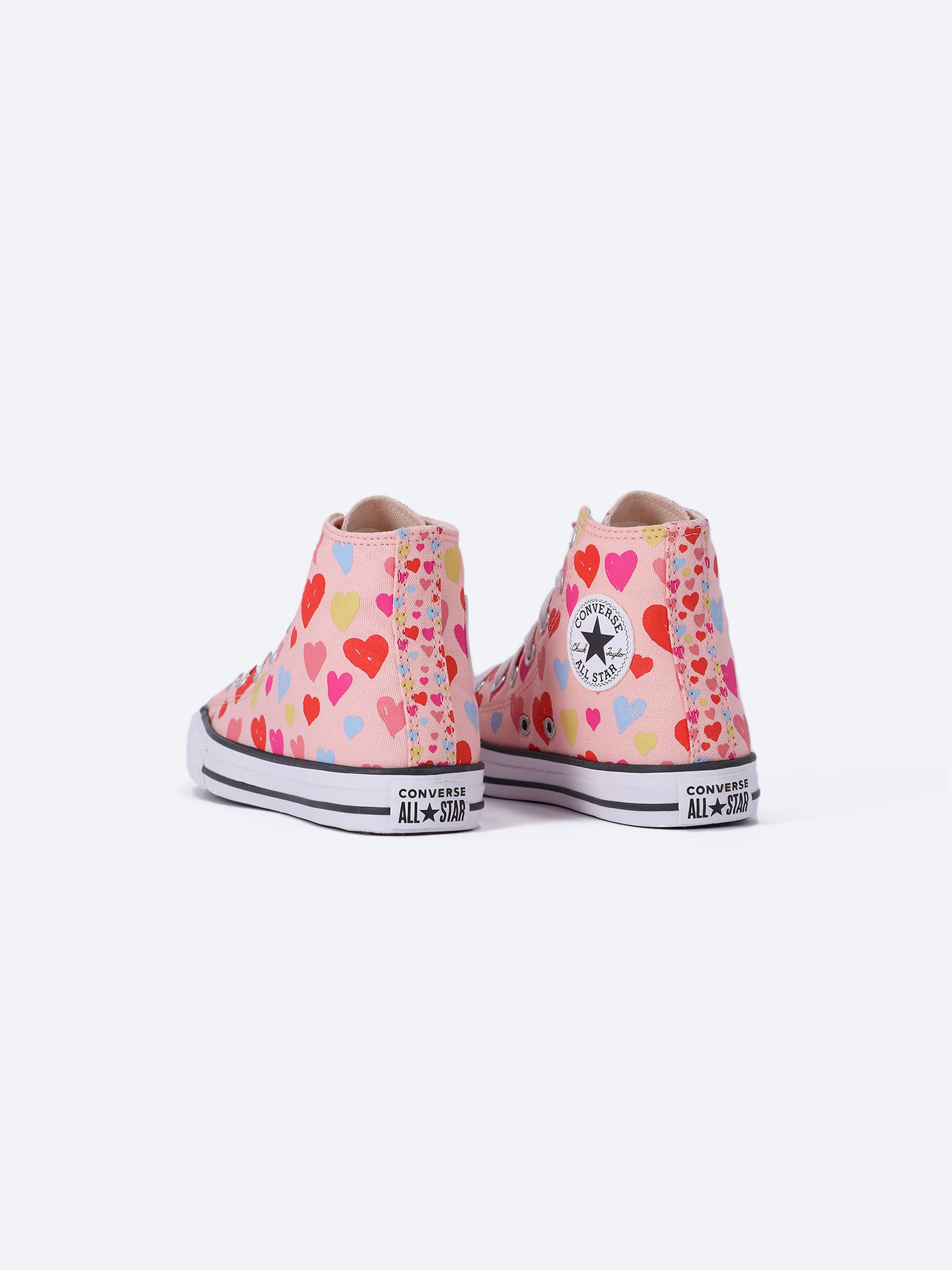 Converse Youth Girls Always On Hearts Sneaker Shoes