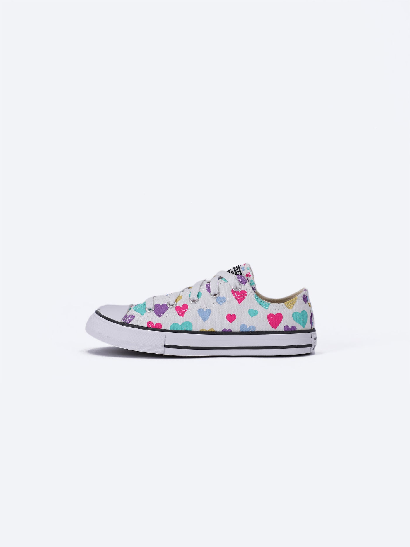 Converse Infants Girls Always On Hearts Sneaker Shoes