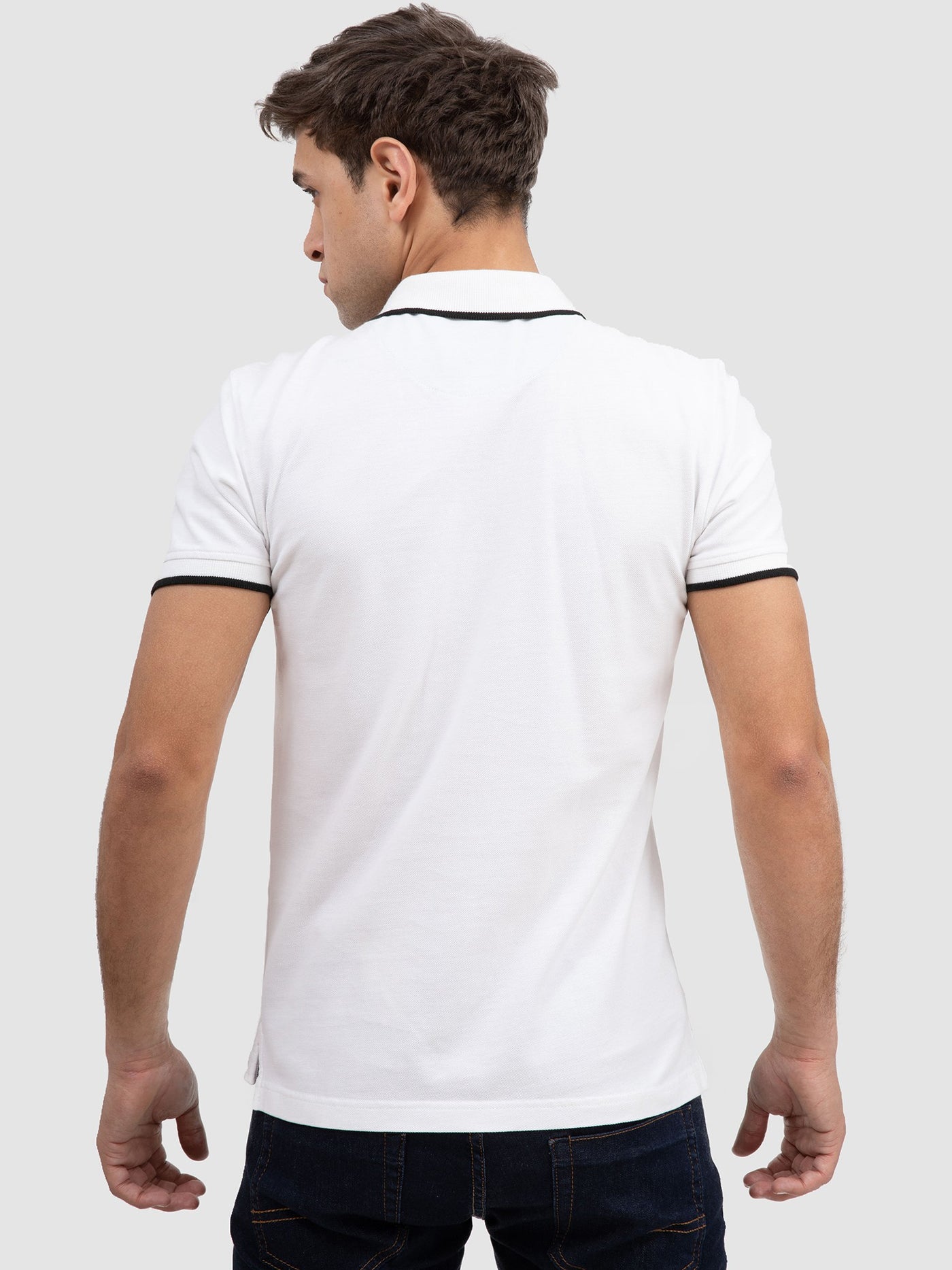 Premoda Mens Contrast Trim Polo Shirt