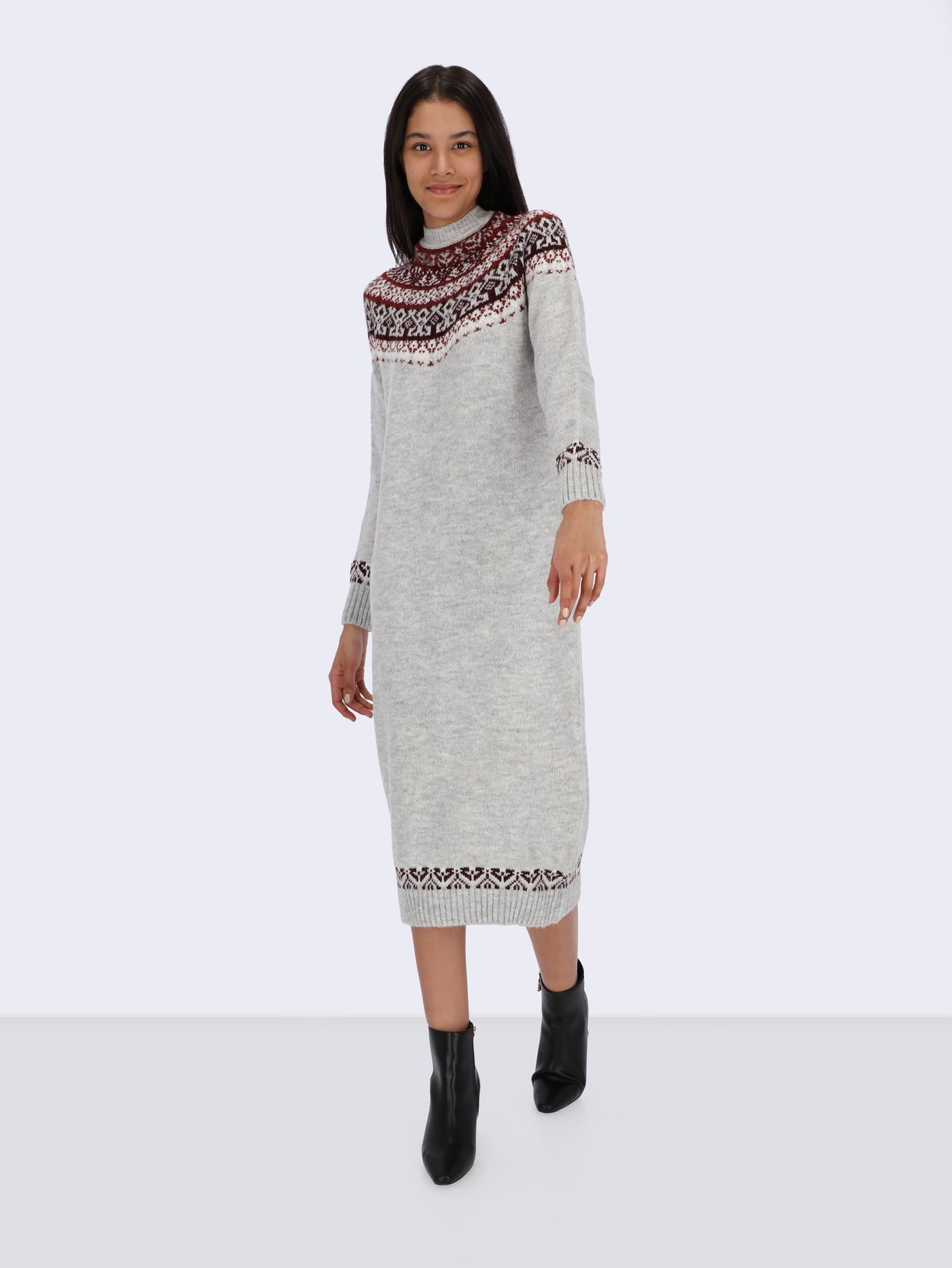 Sherpa Amdo Long Knit Dress