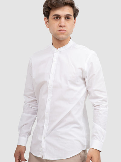 Premoda Mens Mandarin collar Shirt
