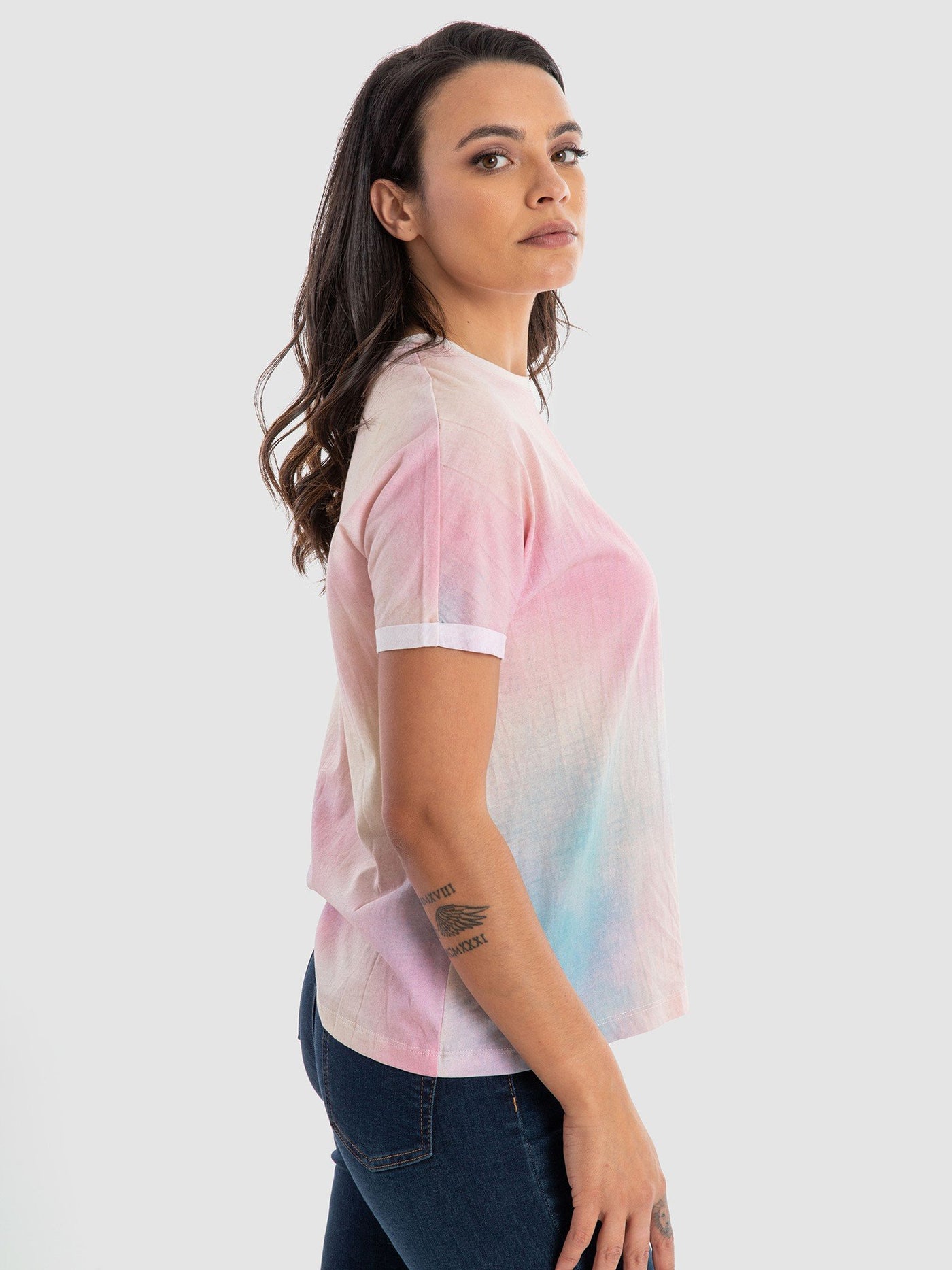 Premoda Womens Tye-Dye T-Shirt