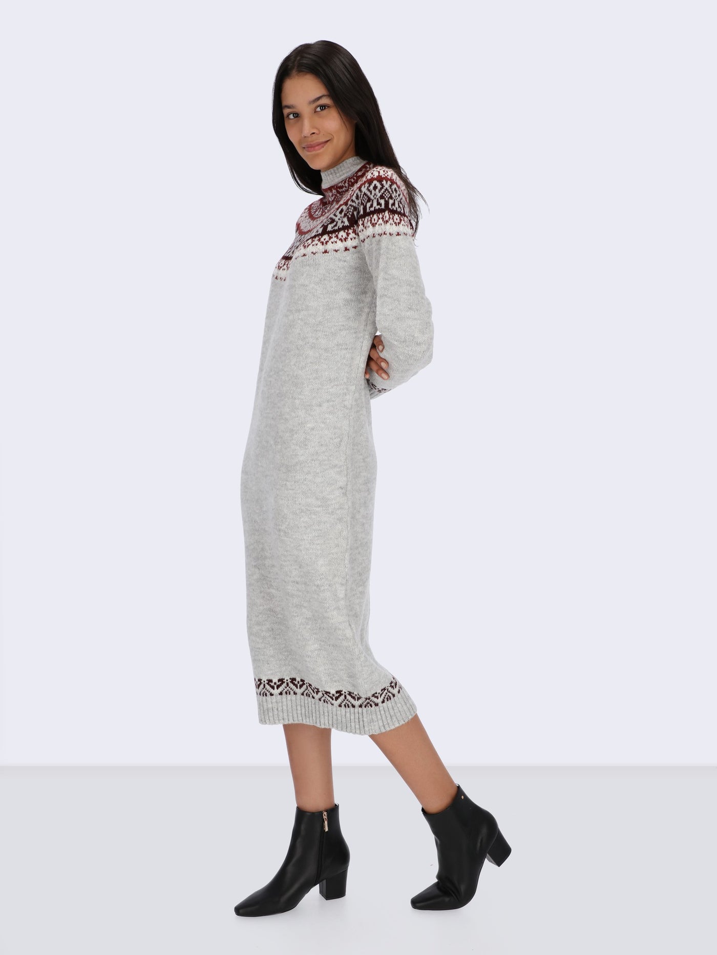 Sherpa Amdo Long Knit Dress