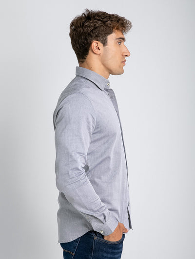 Premoda Mens Long Sleeve Printed Shirt