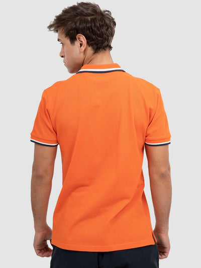 Premoda Mens Contrasting Trims Polo Shirt