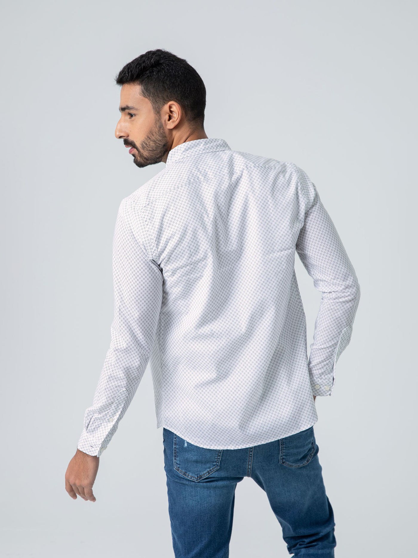 Shirt - Patterned Regular Fit