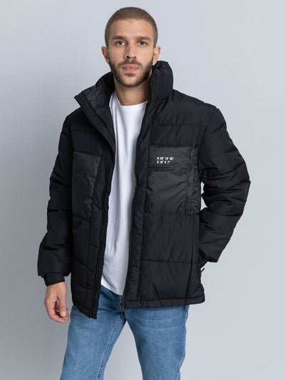 Premoda Mens Jacket Puffer Quilted