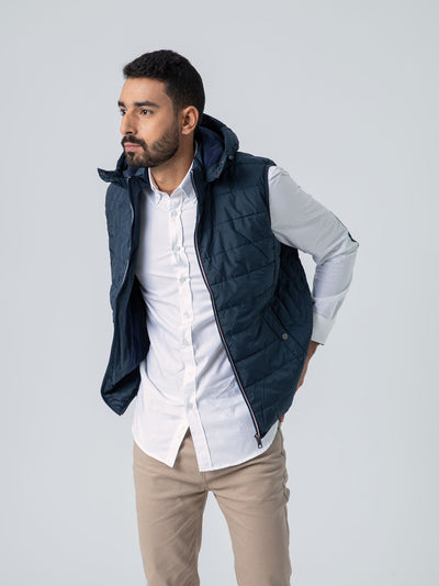 Vest - Zipped Quilted