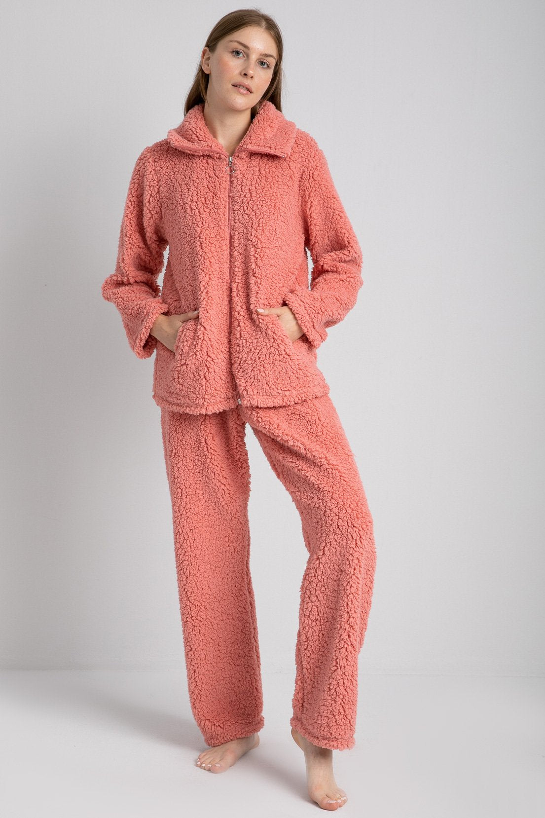 2-Piece Pajama Set - Shaggy Sheep