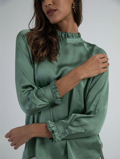 Blouse - Solid Silk