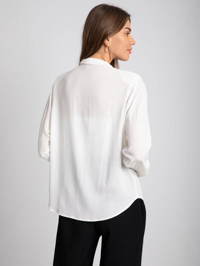 Blouse - Rolled Neck