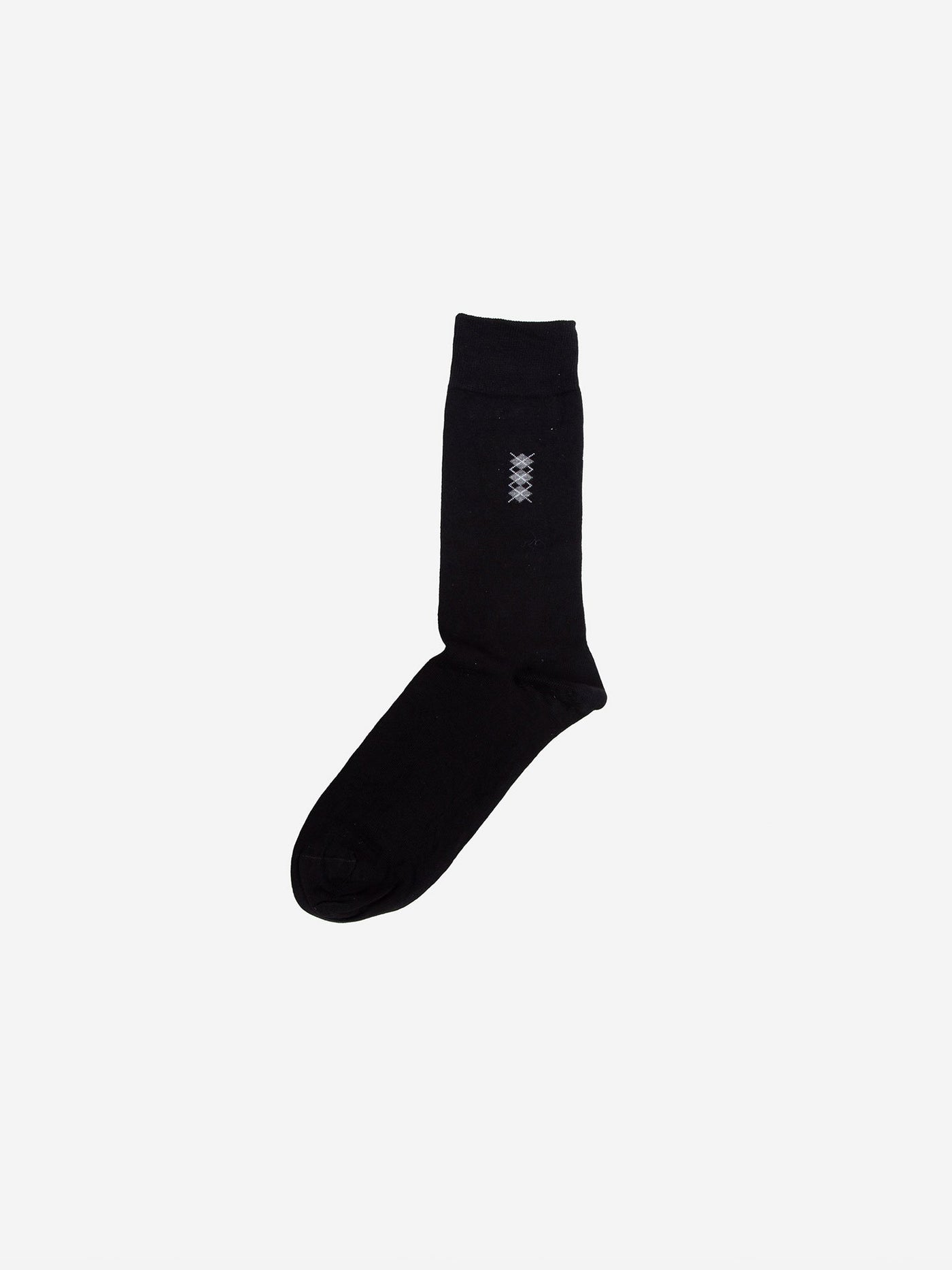Dalydress Mens Argyle Small Detail Classic Socks