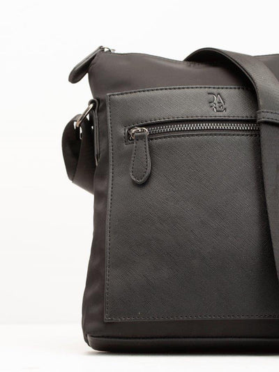 Dare Mens Front Zipper Pocket Shoulder Bag