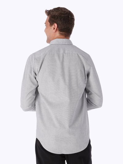 Long Sleeve Textured Shirt