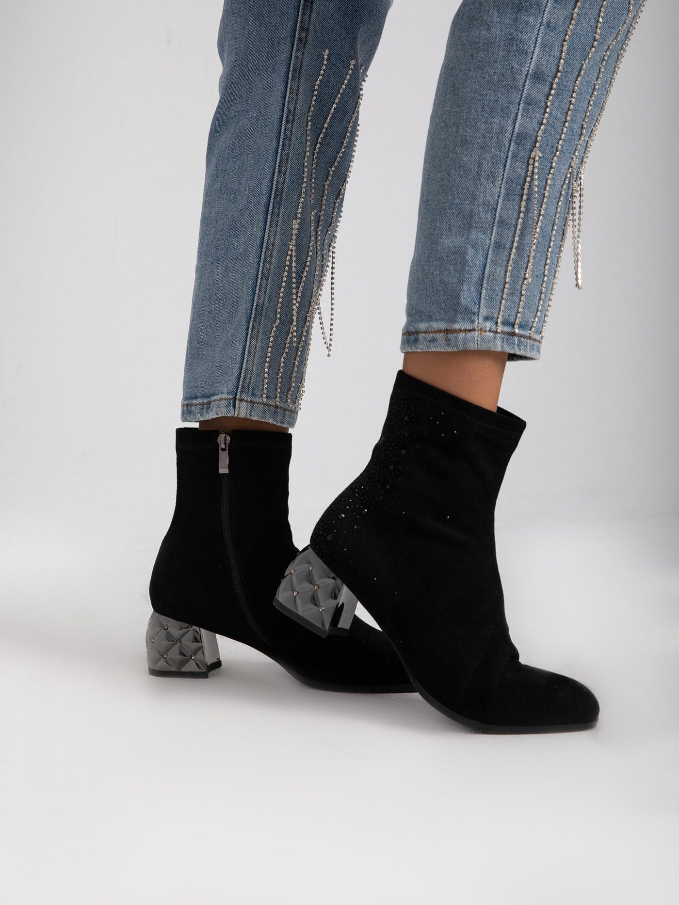Boots - Studded Heels