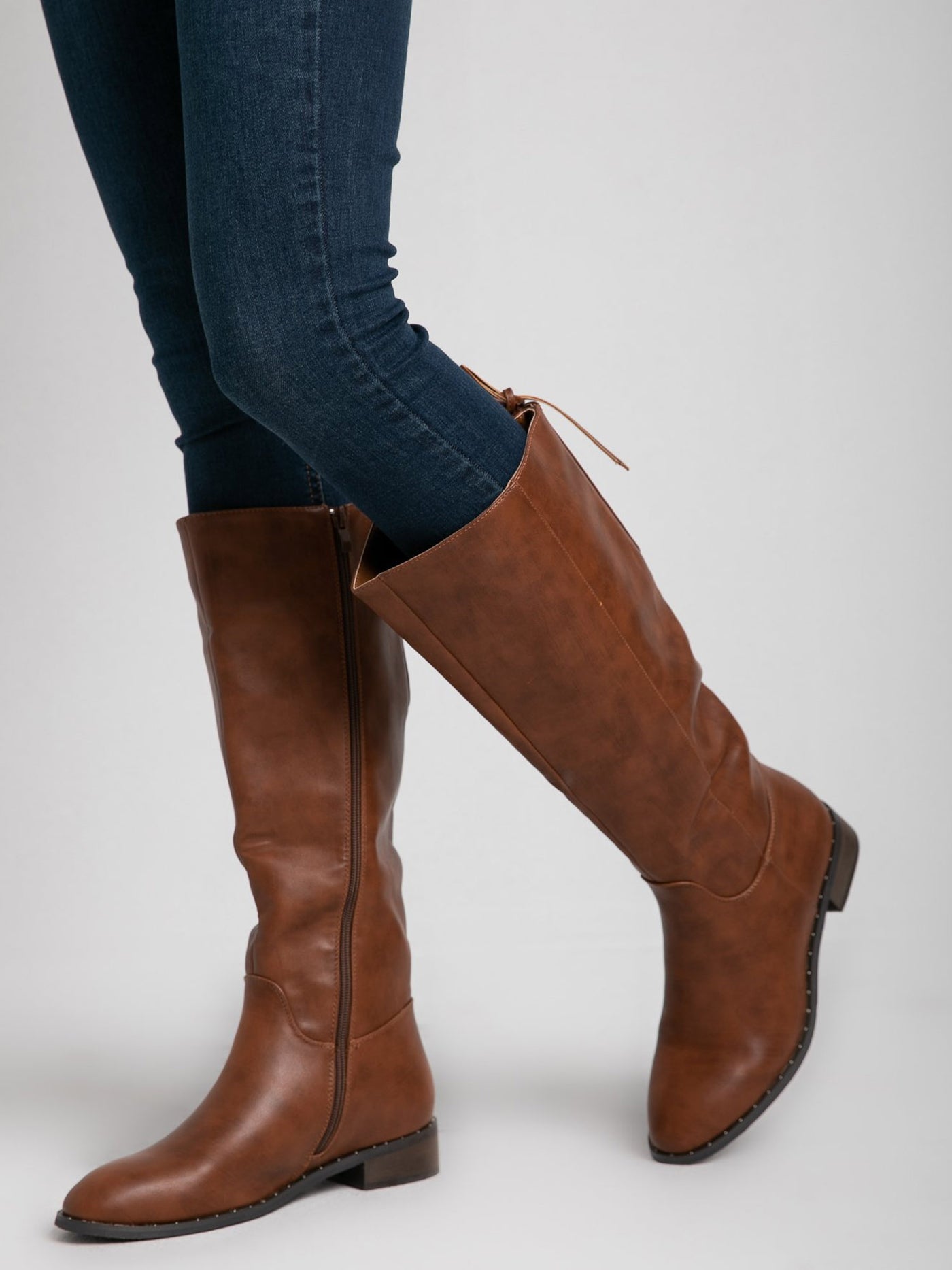 Boots - Knee Leather