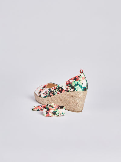 Shoes - Floral - Wedge
