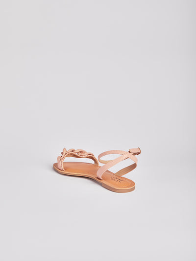 Sandals - Flat - Chain style
