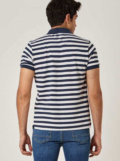 Polo Shirt - Regular Fit - Striped