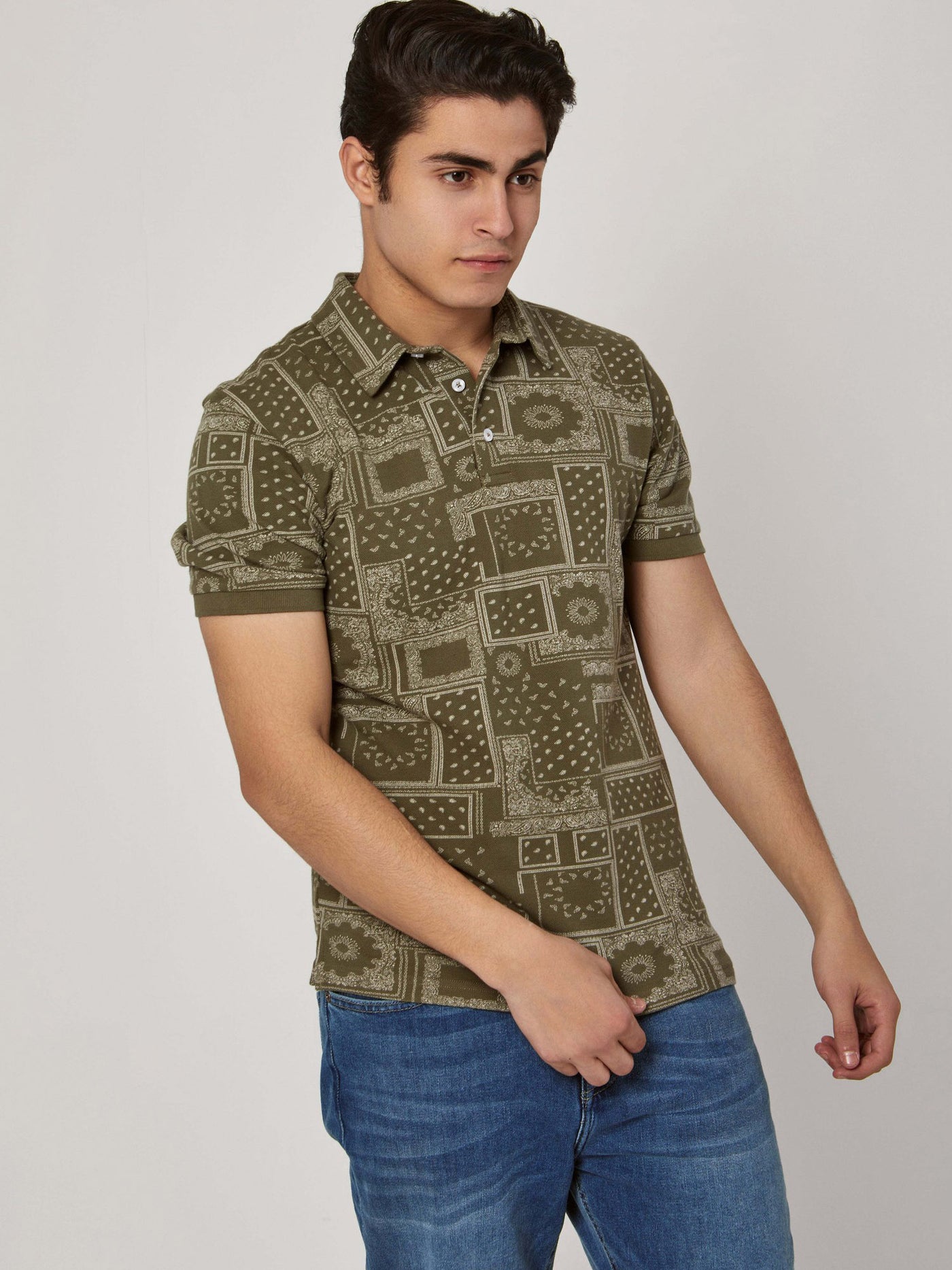 Polo Shirt - Ethnic - Half sleeves