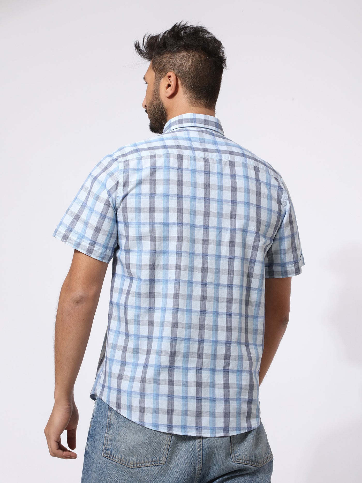 Shirt - Short Sleeve - Plaid