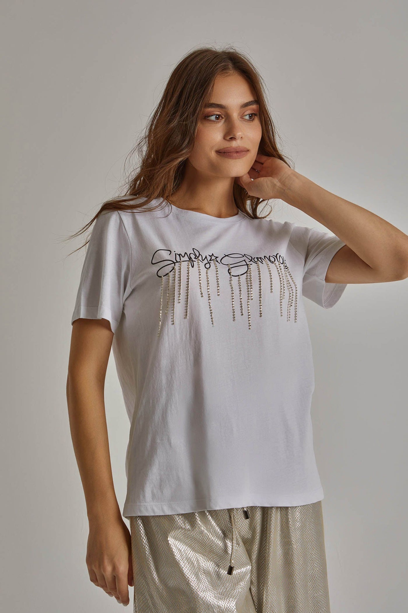 T-Shirt - Embroidered - Half Sleeve