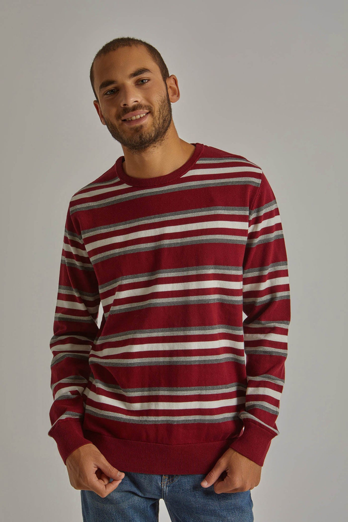 Pullover - Stripes - Slip on