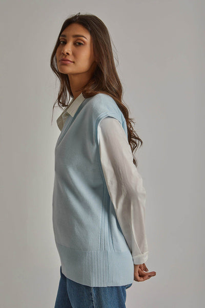Knitwear - V-Neck - Knitted