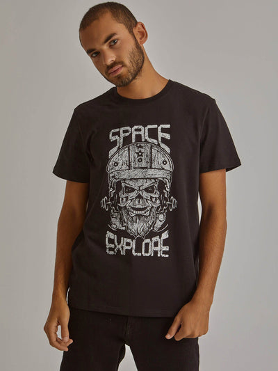 T-Shirt - Crew Neck - Front Print