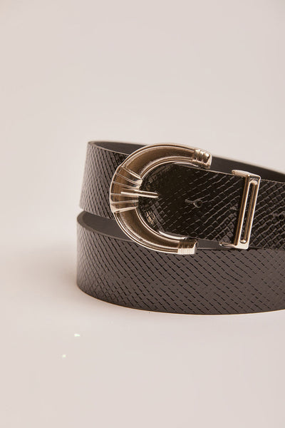 Belt -  Textured Leather
