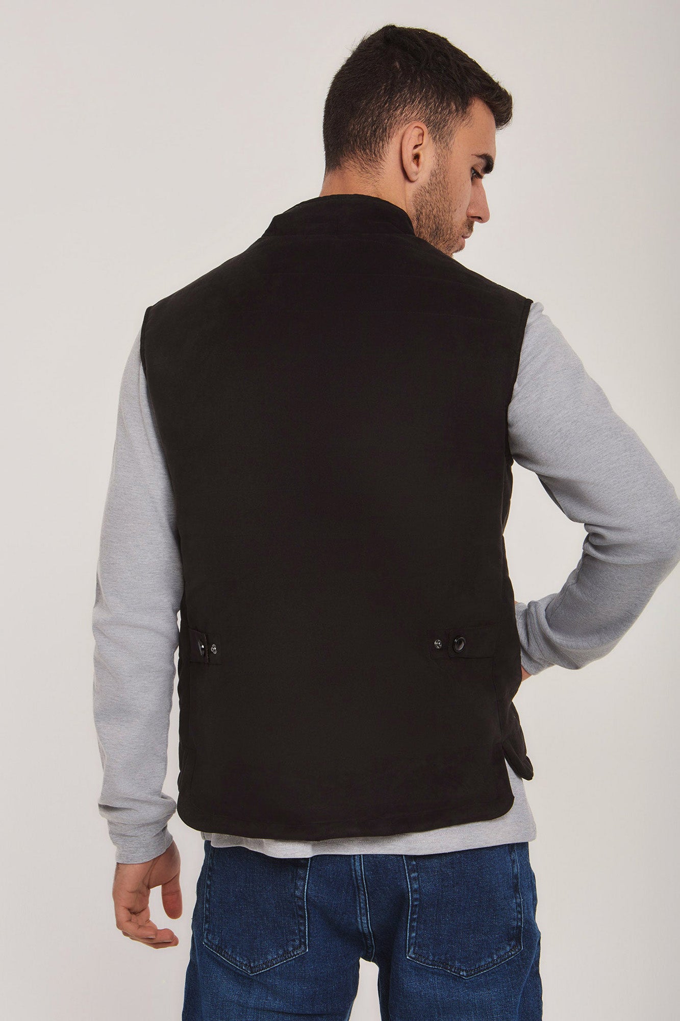 Vest - Zipper Closure - Side Pockets