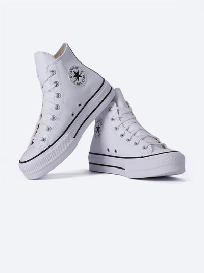 Converse Women's Chuck Taylor All Star Lift leather High Top Sneaker Shoes
