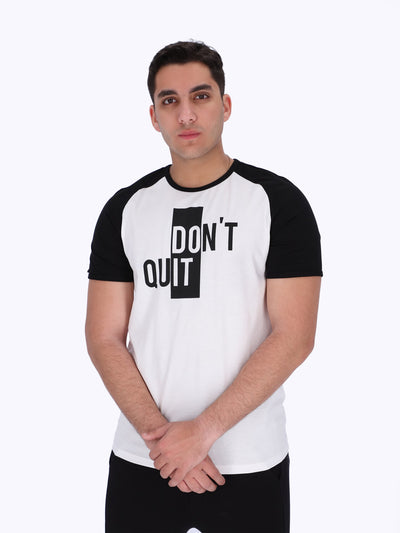 OR Men's Raglan Sleeve Printed T-Shirt