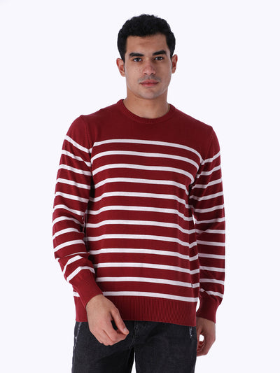 Daniel Hechter Men's Striped Sweater