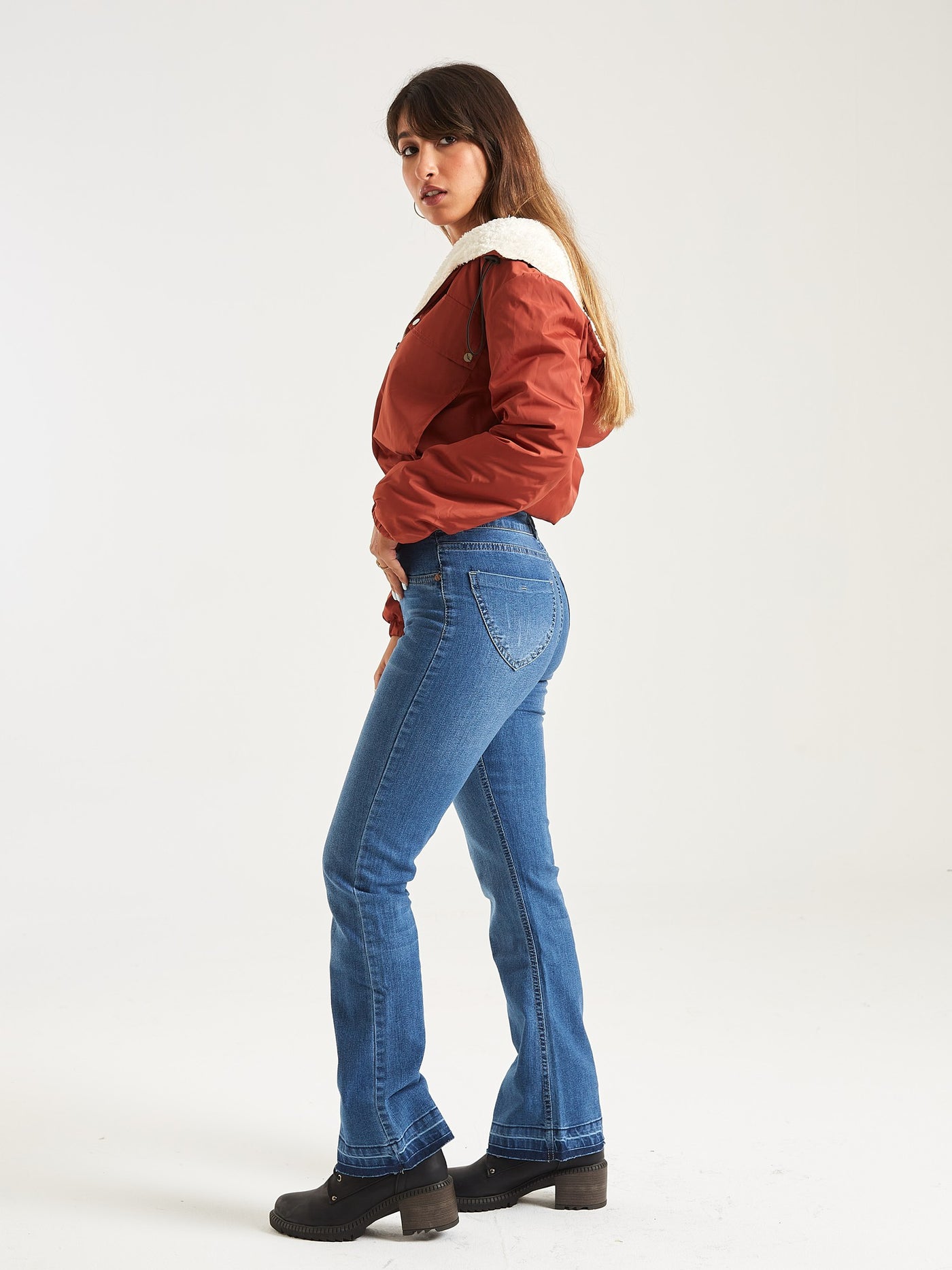 OPIO Women's Flared Jeans