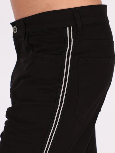 OR Pants & Shorts Black / 32 Side Stripes Gabardine Shorts
