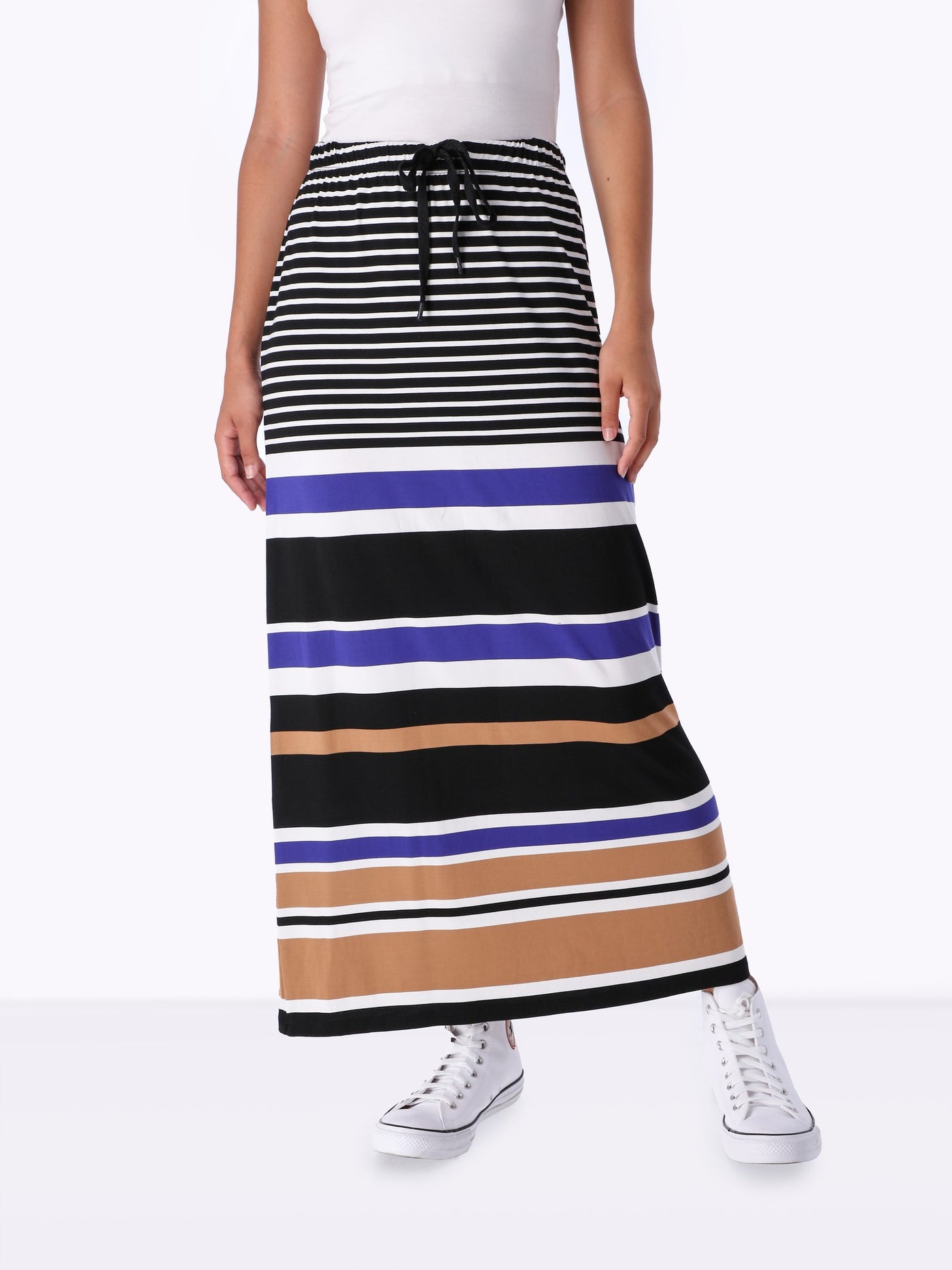 OR Women's Striped Maxi Skirt