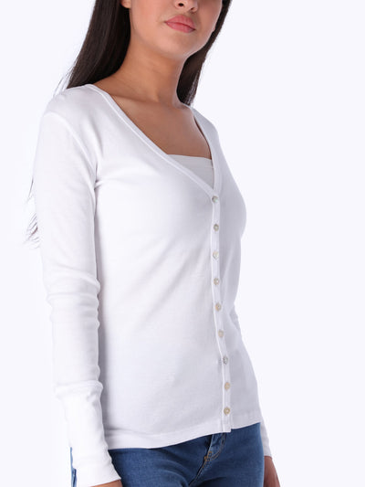  OR Women's V-Neck Button Down Cardigan