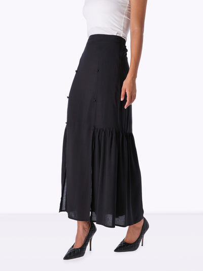 OR Women's Button Detail Maxi Skirt