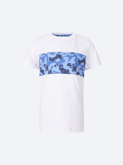 Ozone Kids Boys Camouflage Printed T-Shirt