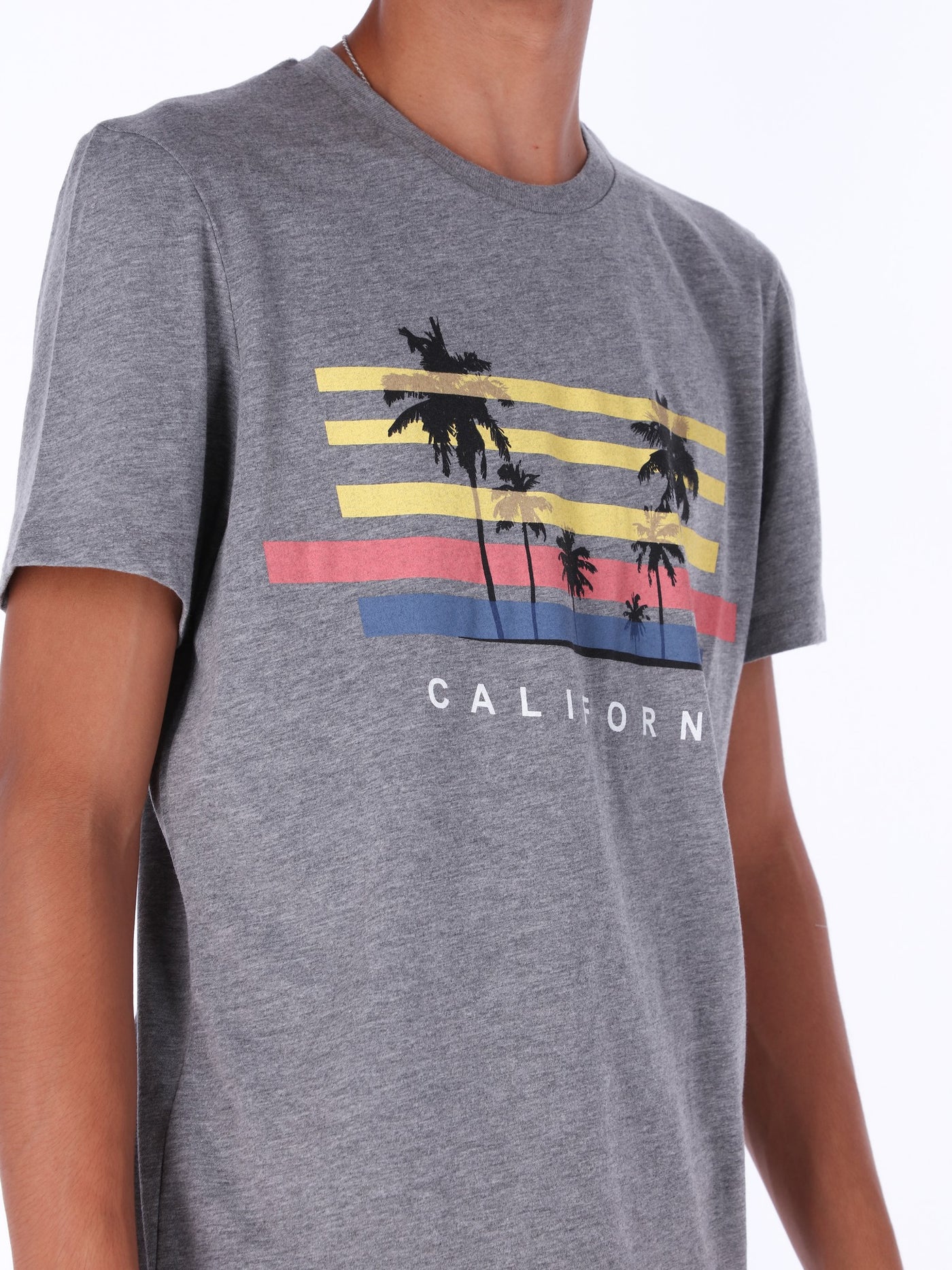 California Front Print T-Shirt