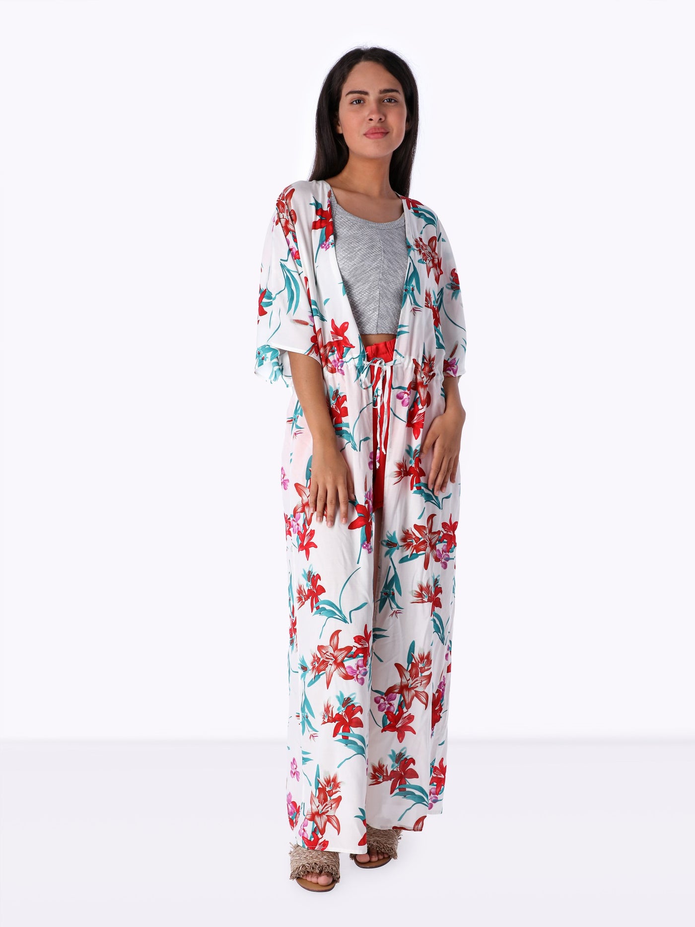 OR Women's Printed Long Kimono