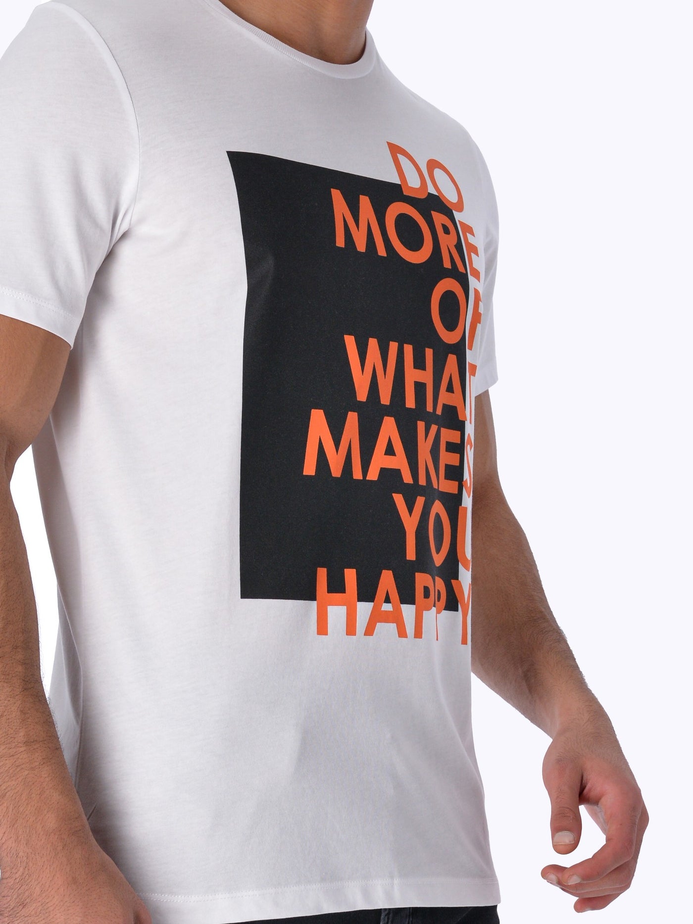 OR Men's Text Print T-Shirt