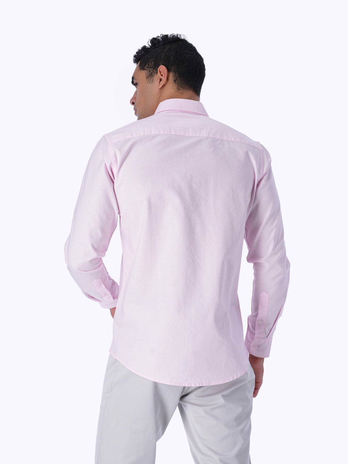 Daniel Hechter Men's Long Sleeve Embroidered Patch Shirt