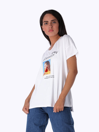 OR Women's Image Printed T-Shirt