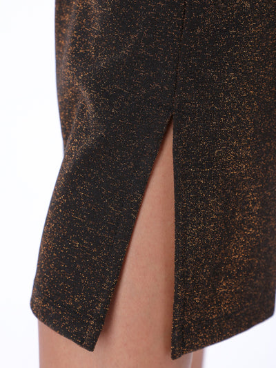 Midi Pencil Skirt - High Waist